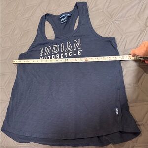Indian Motorcycle Women's Blue Tank Top